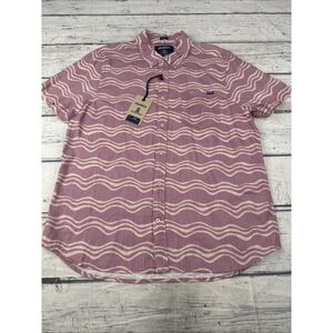 NWT Chubbies The Resort Wear Friday Shirt Short Sleeve Shirt The Airwave Size L